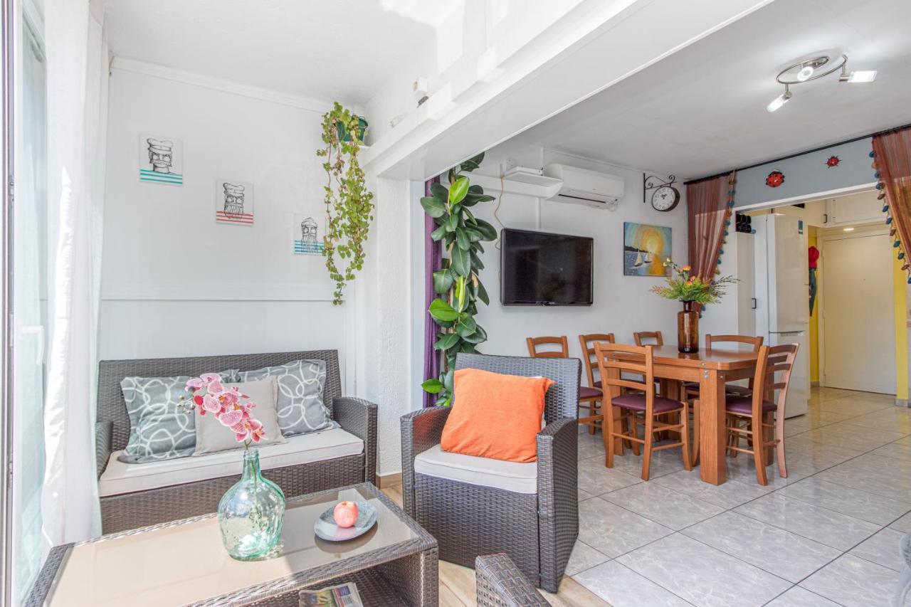 Appartamento Sand1-Apartamento En La Playa, Centrico, Parking Y Clima Roses Esterno foto