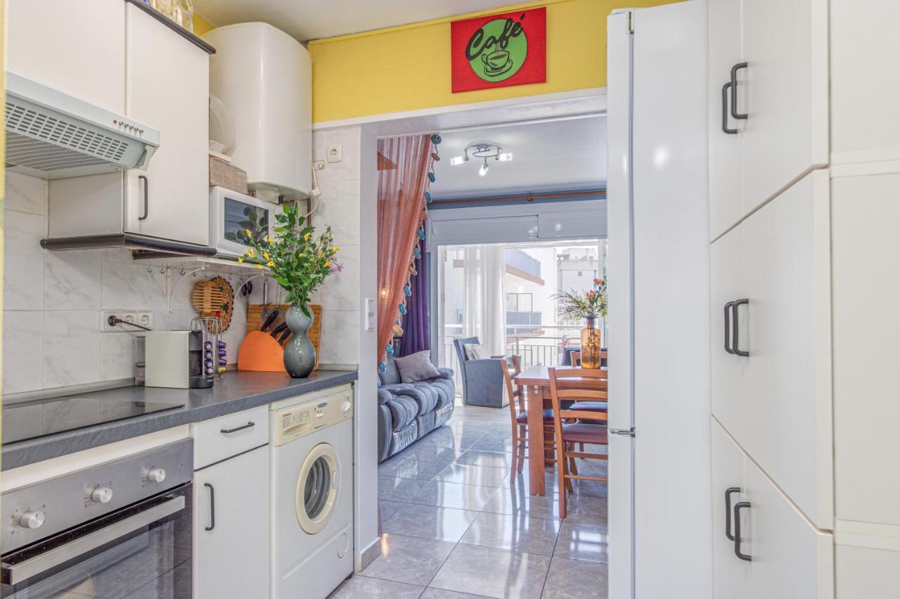 Appartamento Sand1-Apartamento En La Playa, Centrico, Parking Y Clima Roses Esterno foto
